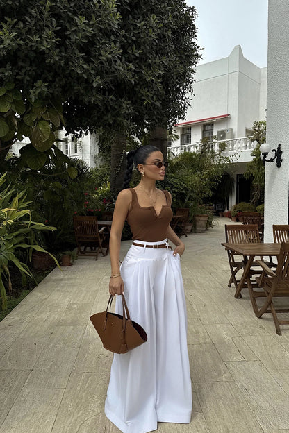 بنطلون ابيض - KP5038