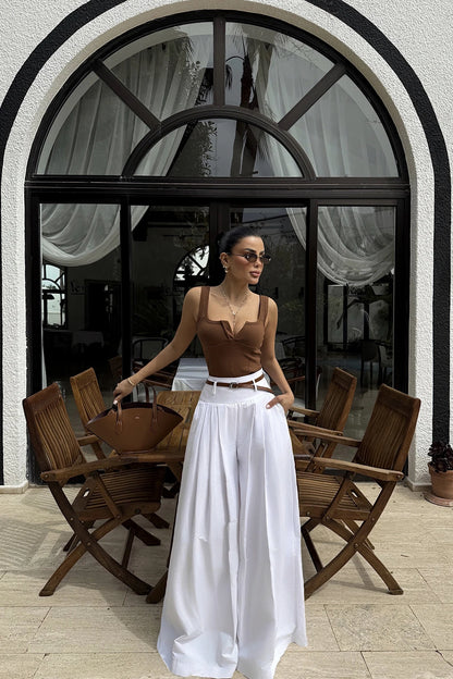 بنطلون ابيض - KP5038