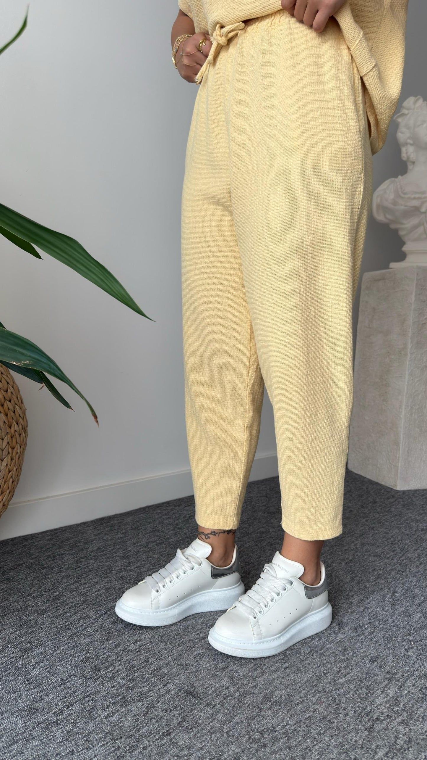 طقم يومي اصفر - KP1307