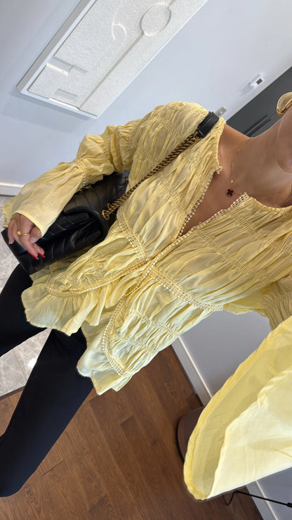 قميص اصفر - KP4238