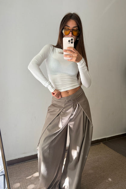 بنطلون زيتي فاتح - KP5064