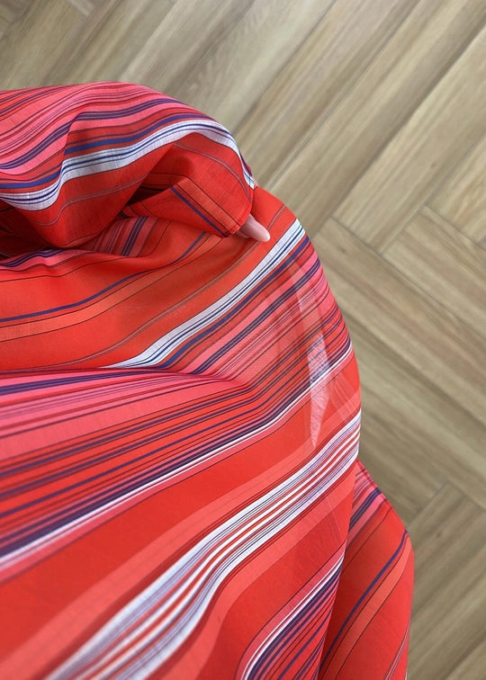 بلوزة مخططة احمر - KP4585