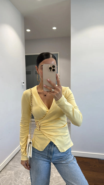 بلوزة اصفر - KP4235