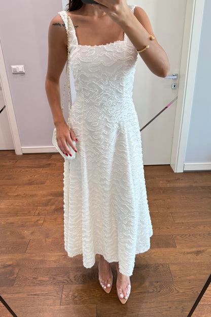 فستان ابيض - KP2143