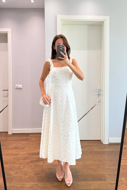 فستان ابيض - KP2143