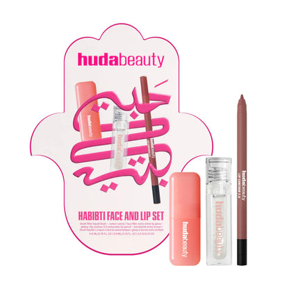 Huda Beauty Ramadan Habibti Face and Lip Set - KB