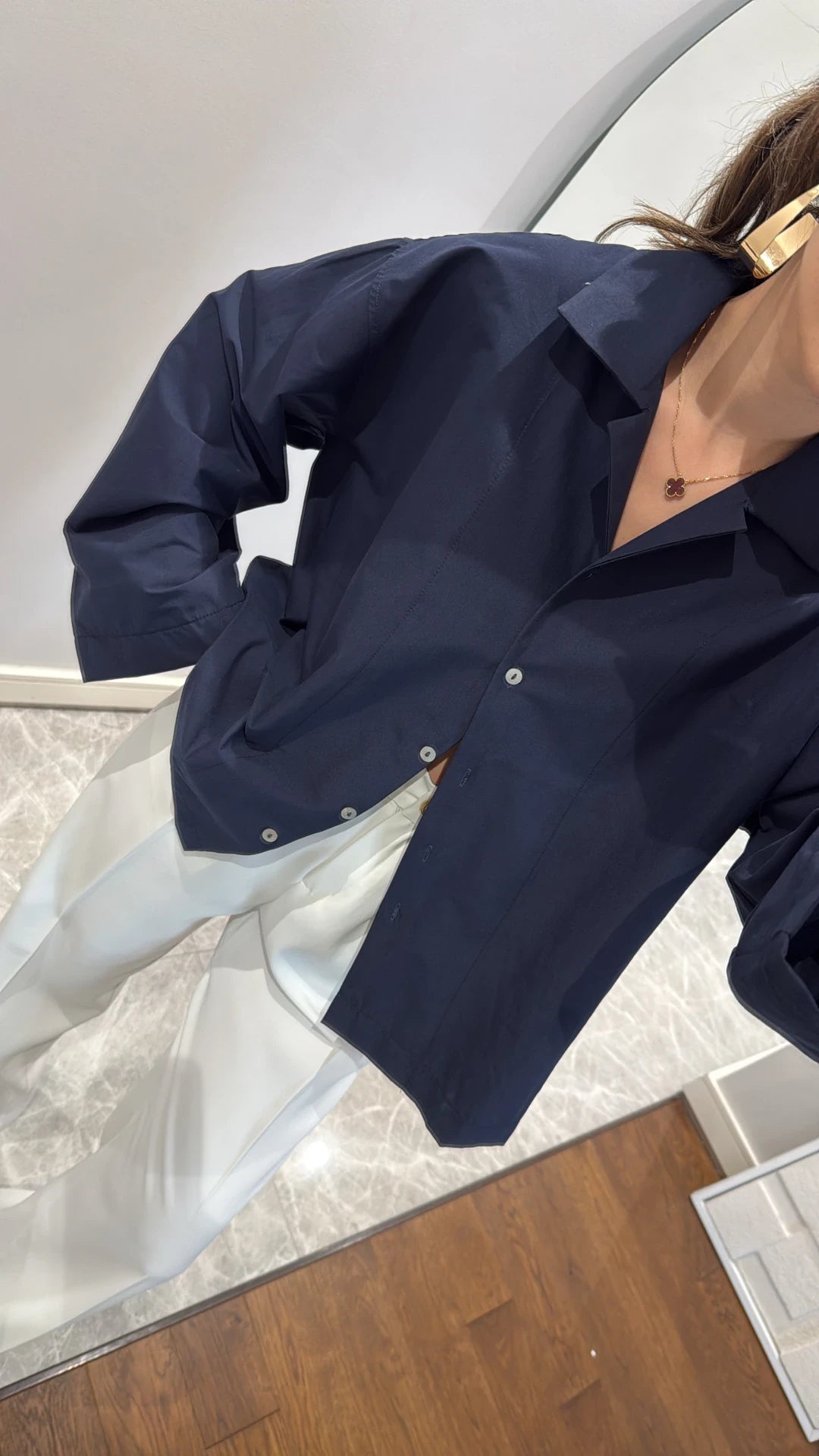 قميص كحلي - KP4232