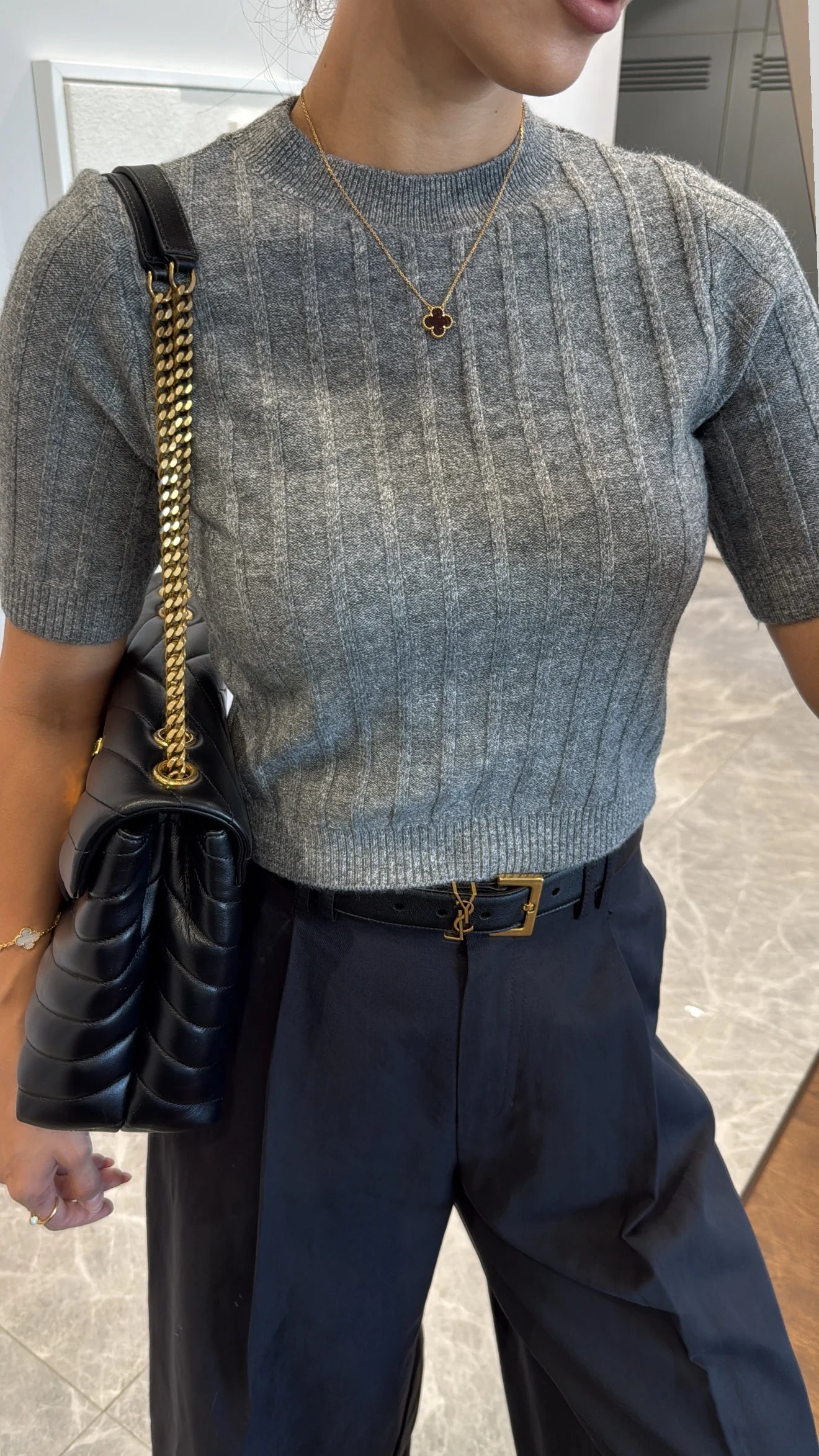 بلوزة سكني غامق - KP4237