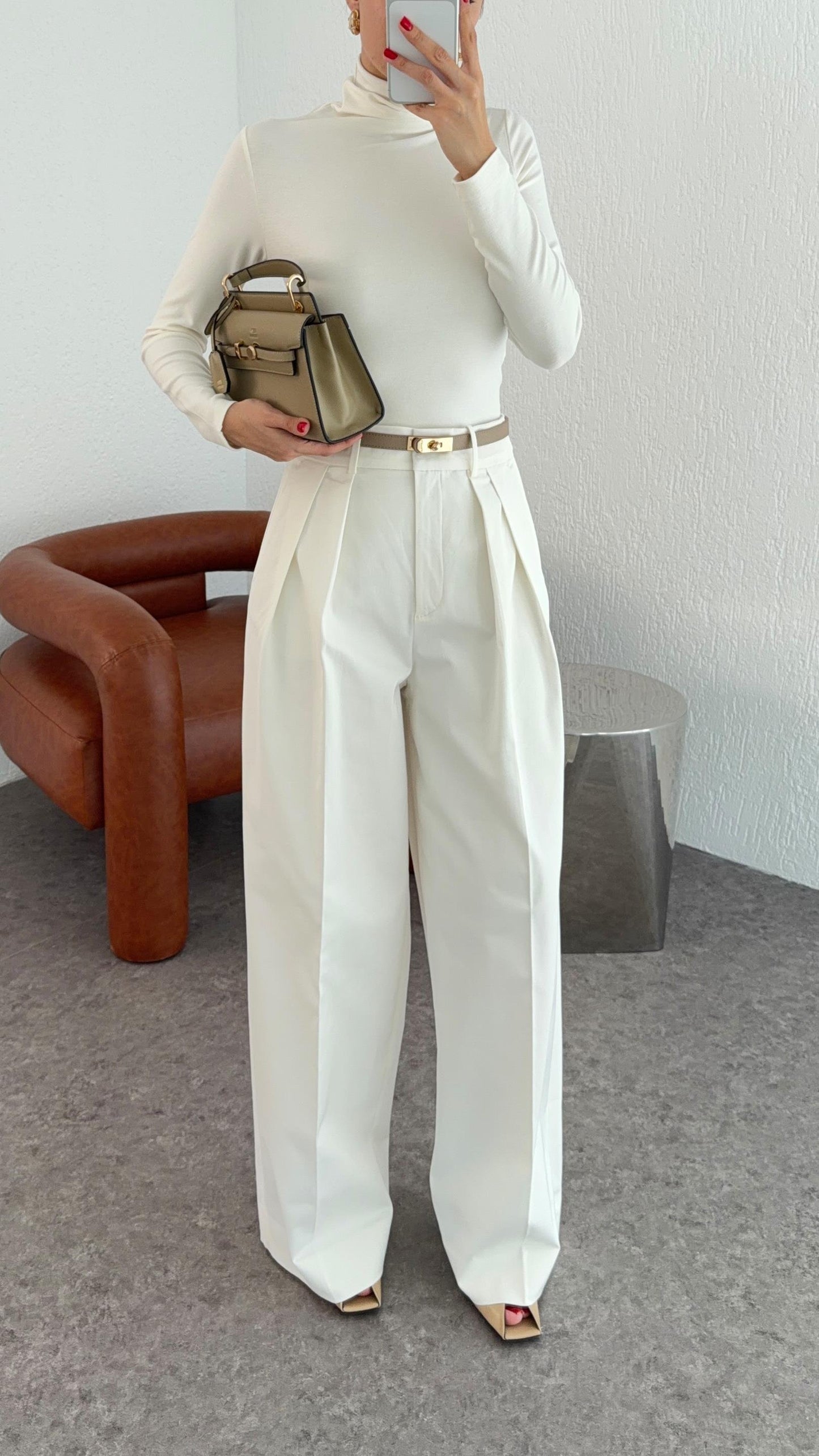 بنطلون ابيض - KP5061