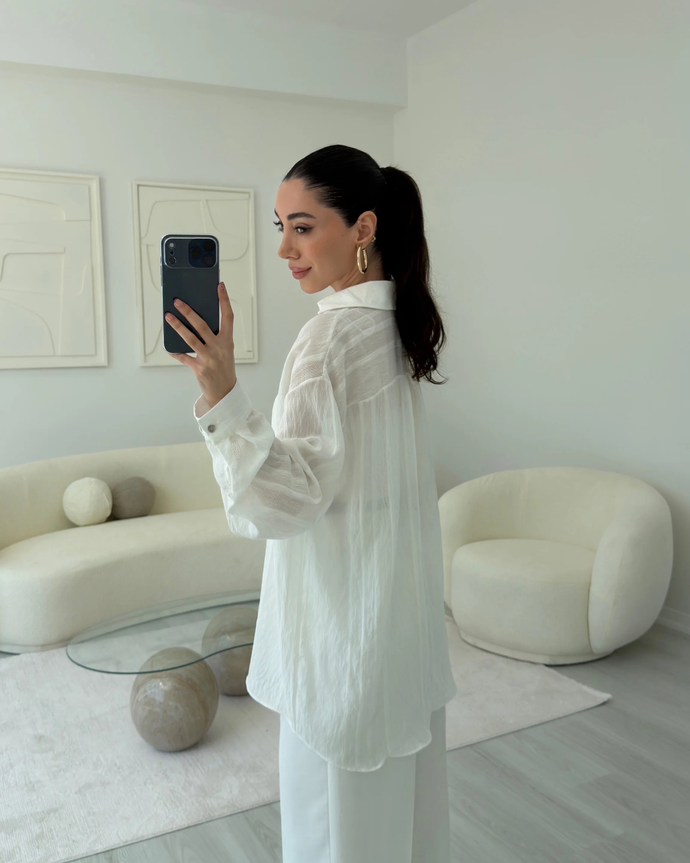 قميص ابيض - KP4462
