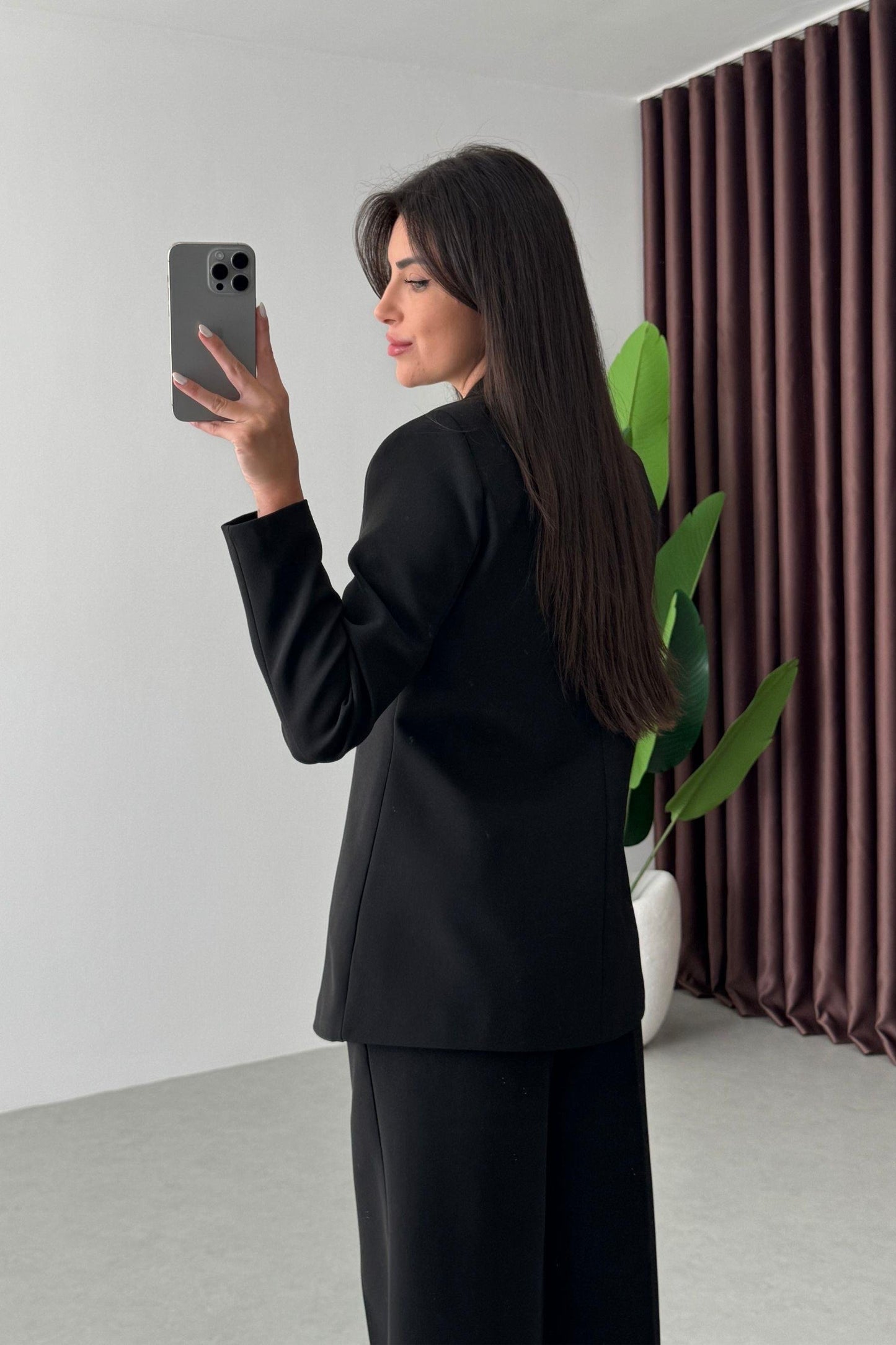 طقم رسمي اسود - KP1403