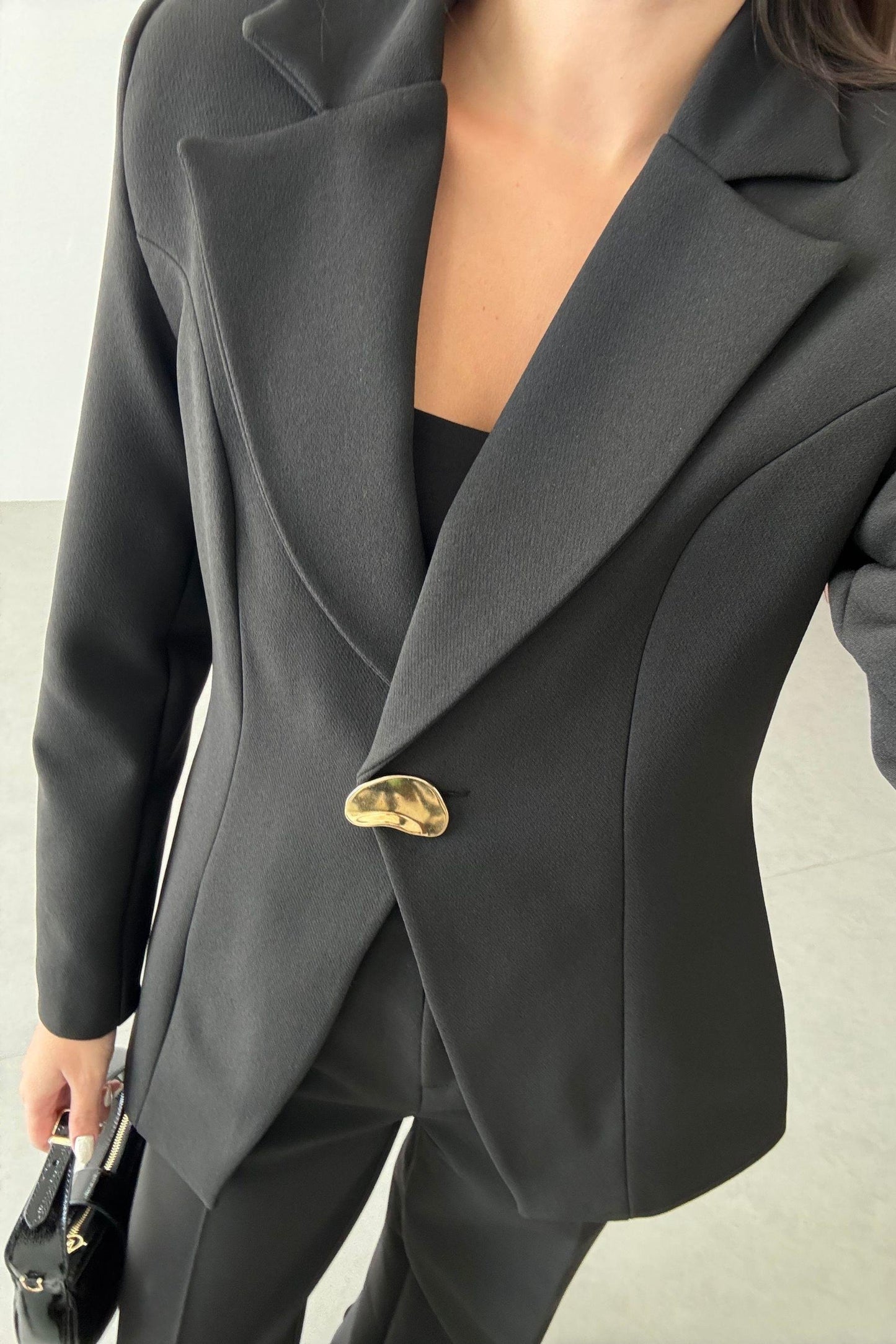 طقم رسمي اسود - KP1403