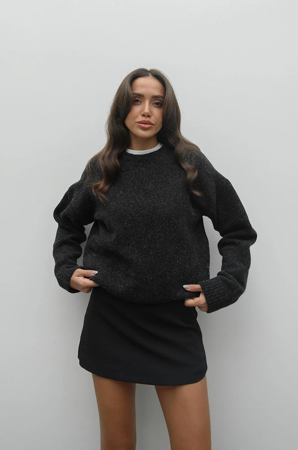 بلوزة رمادي - KP4295