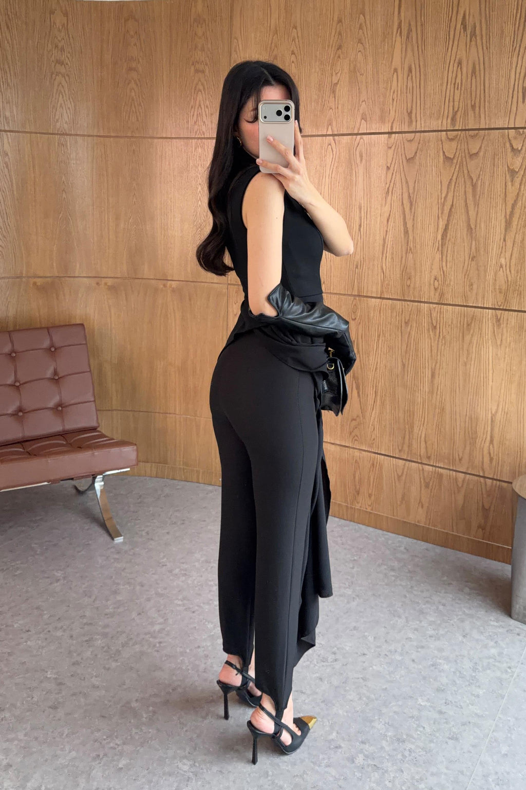 بنطلون تايت اسود - KP5096