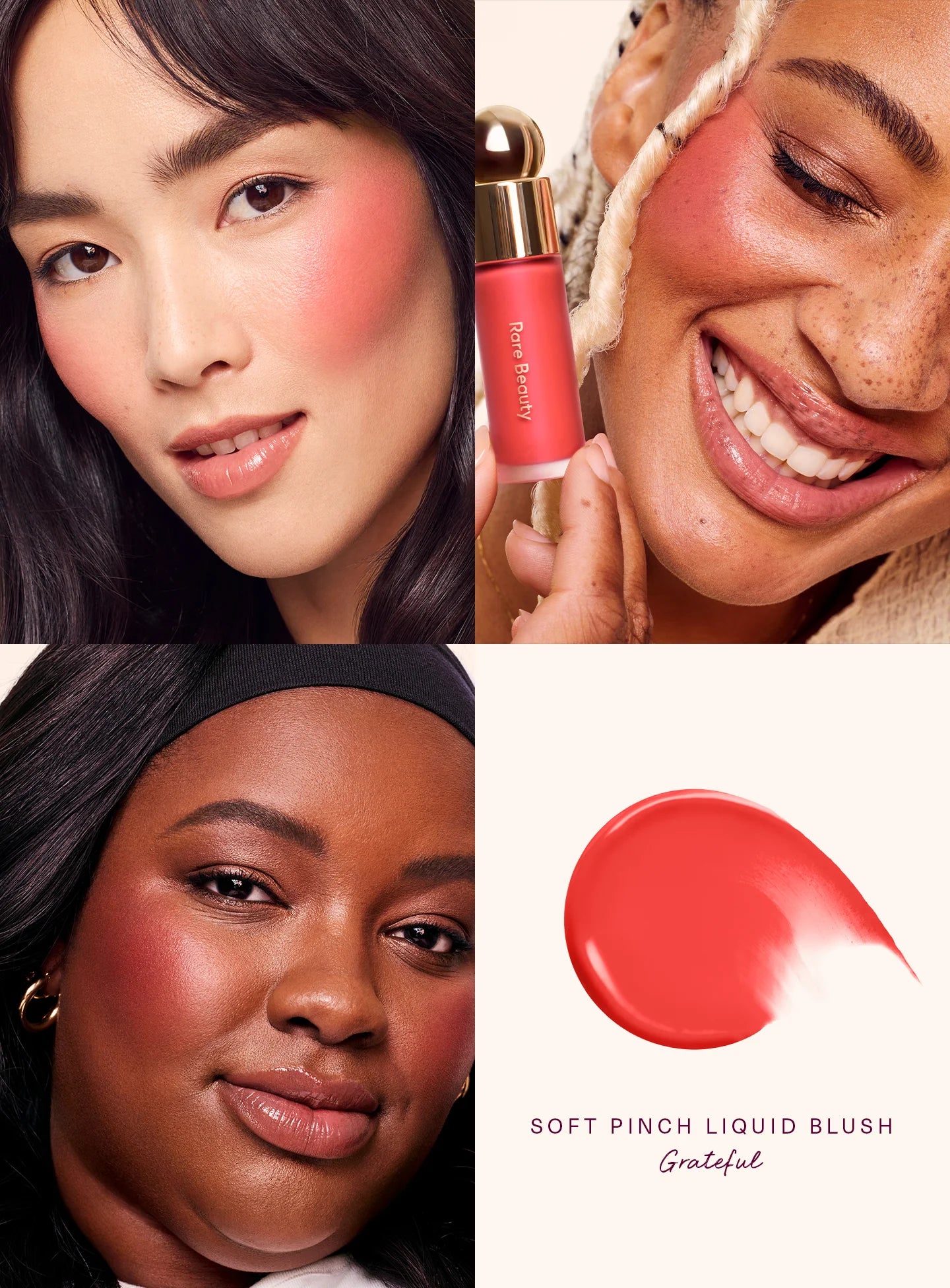 Rare Beauty Soft Pinch Liquid Blush GRATEFUL - KB
