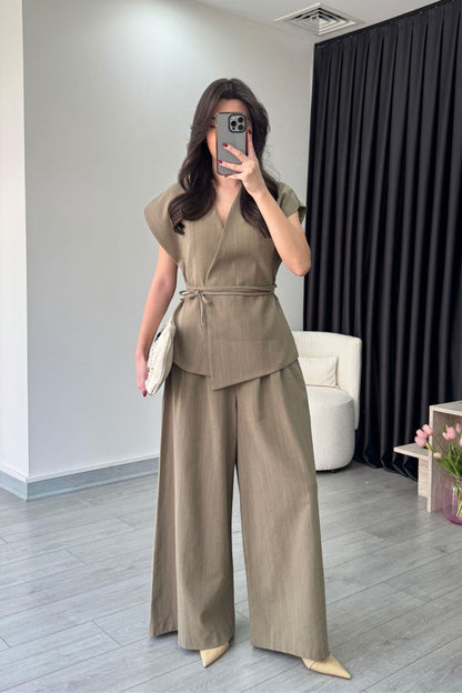 طقم كيمونو اخضر - KP1202