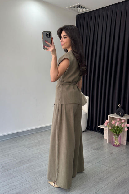 طقم كيمونو اخضر - KP1202