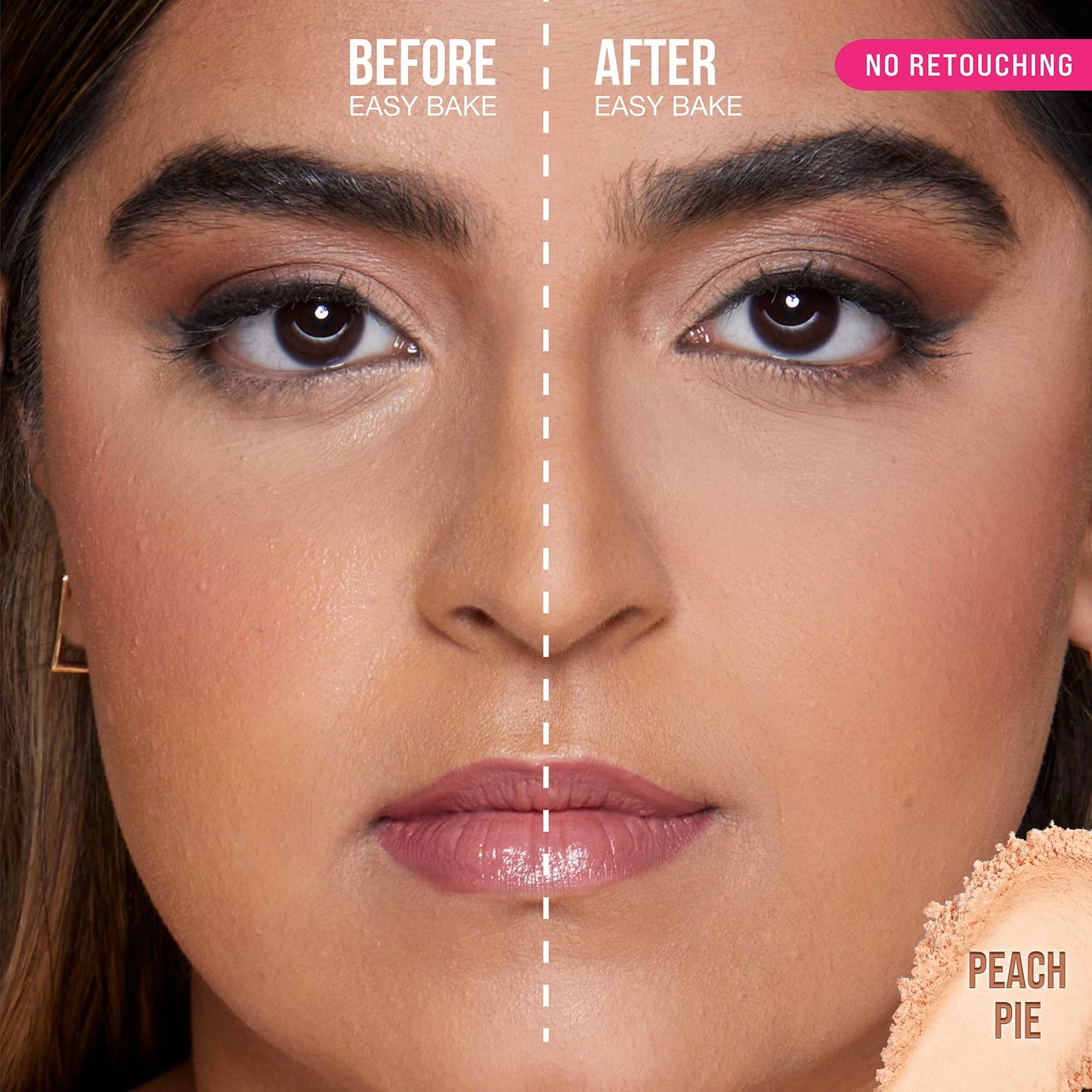 Huda Beauty Easy Bake Loose Powder Peach Pie - KB