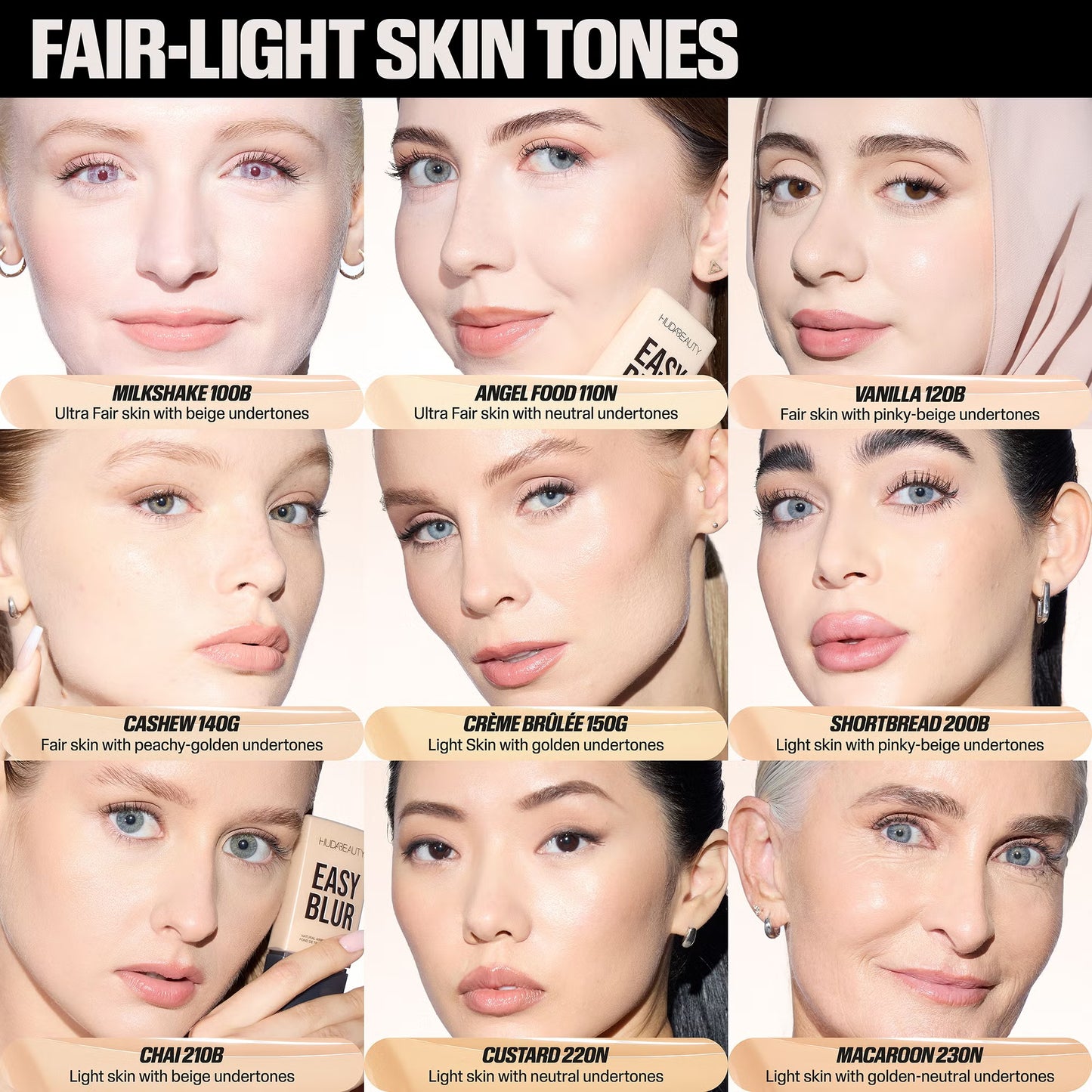 Huda Beauty Easy Blur Foundation - KB