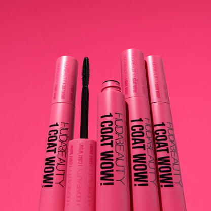 HUDA BEAUTY 1 COAT WOW! Extra Volumizing and Lifting Mascara - KB