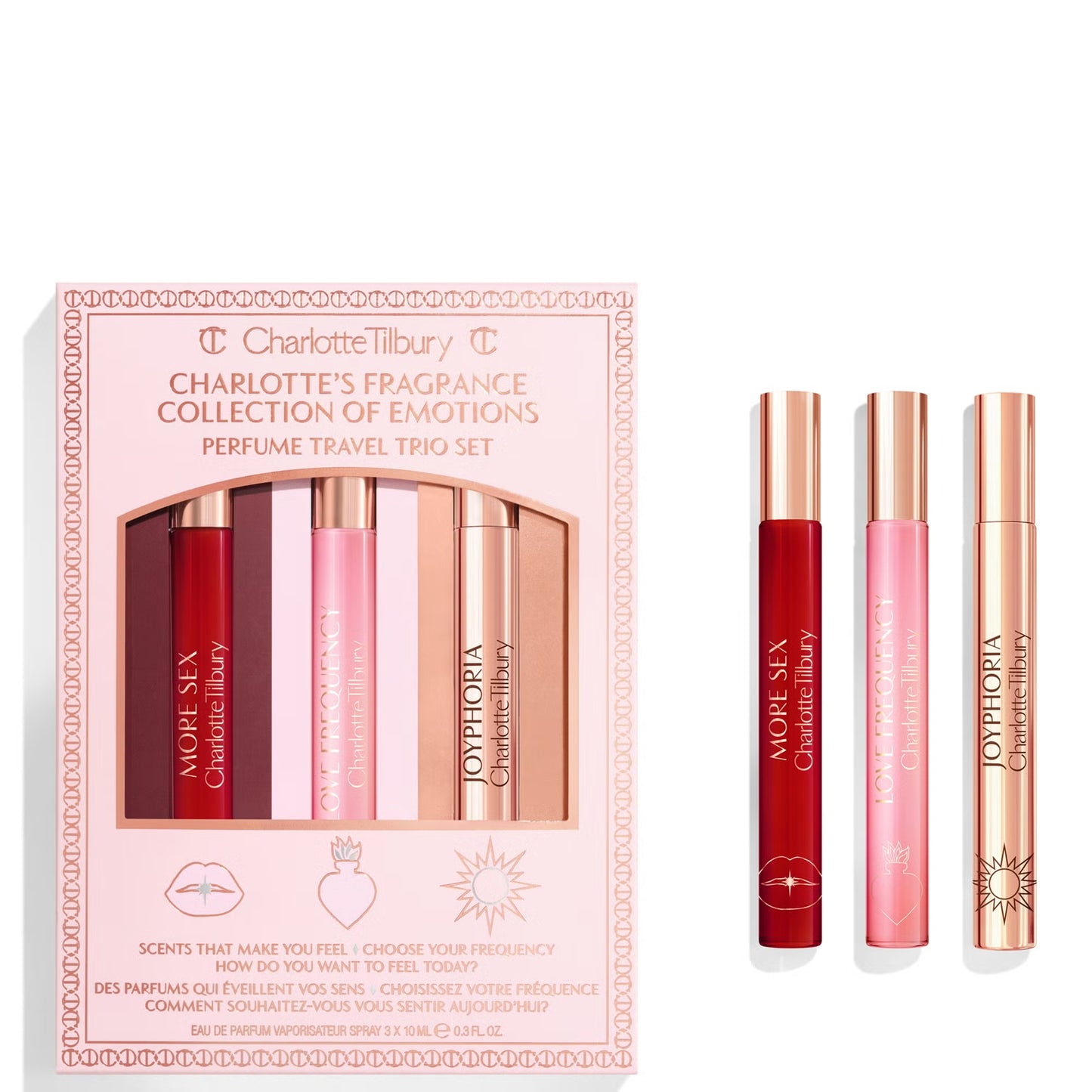 Charlotte Tilbury Perfume Travel Trio Set - KB