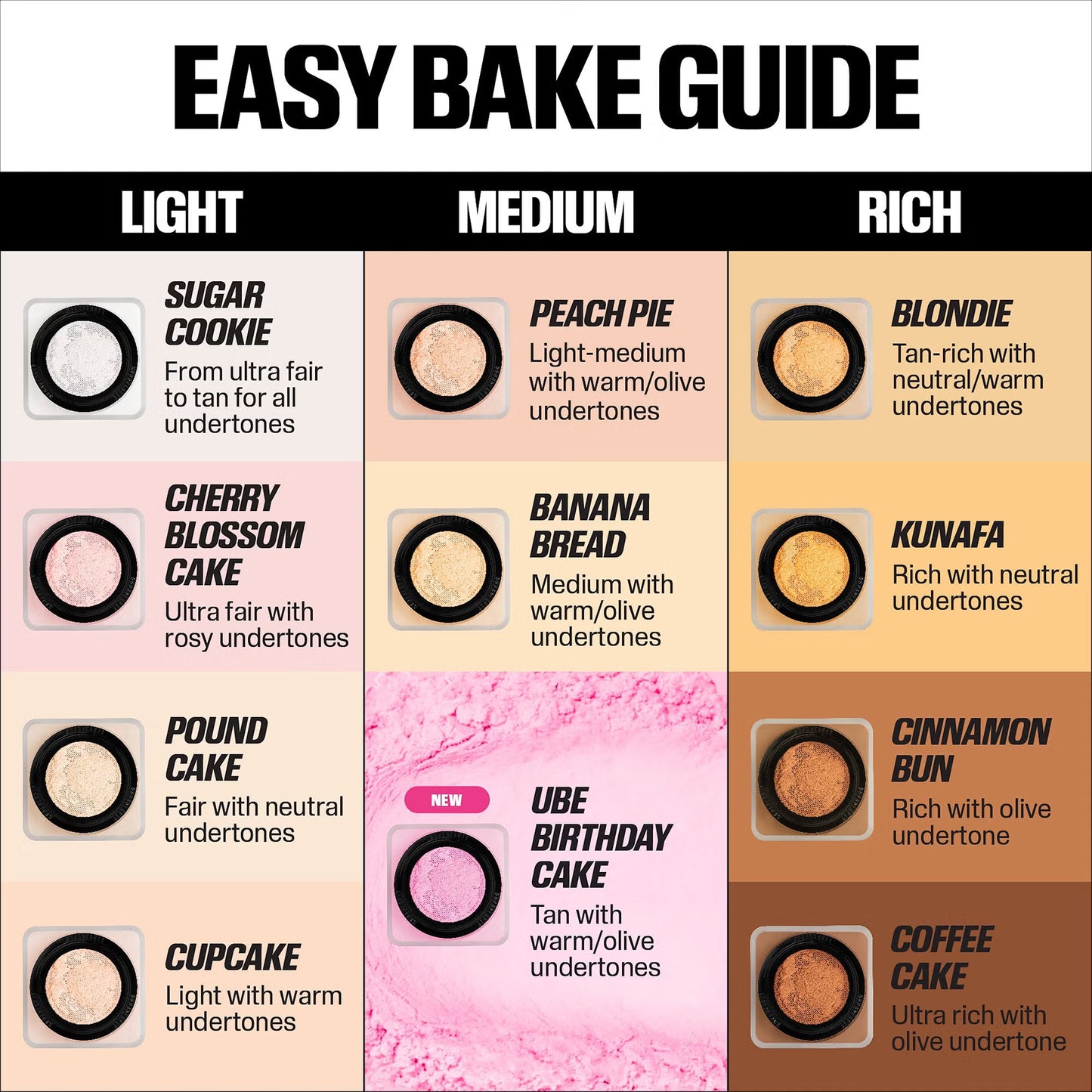 Huda Beauty Easy Bake Loose Powder Peach Pie - KB