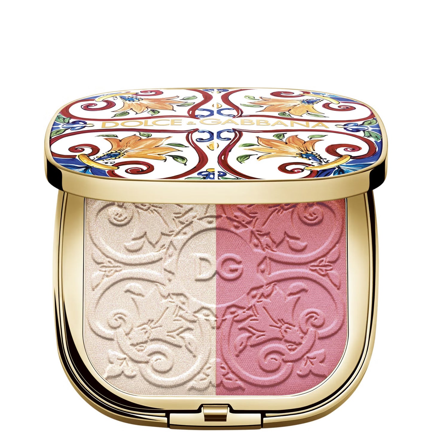 Dolce & Gabbana Solar Glow Illuminating Powder Duo 1 SWEET PINK - KB