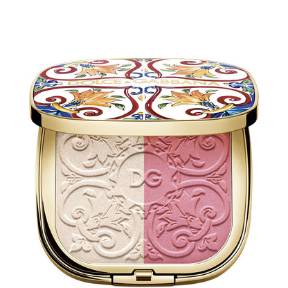 Dolce & Gabbana Solar Glow Illuminating Powder Duo 1 SWEET PINK - KB