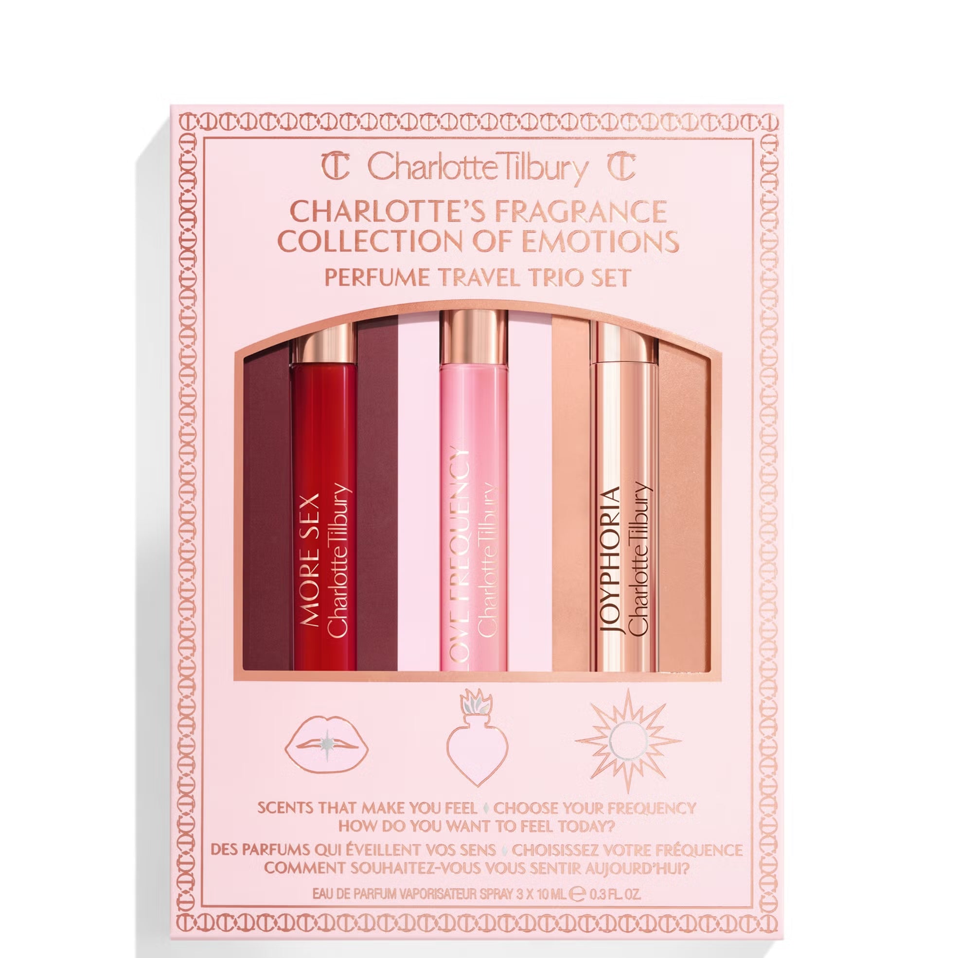 Charlotte Tilbury Perfume Travel Trio Set - KB