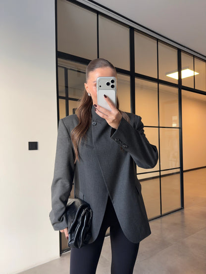 بليزر رمادي - KP7158