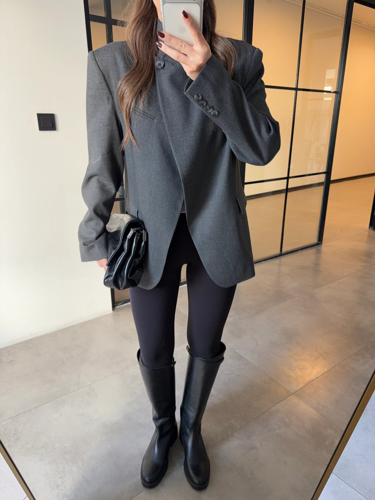 بليزر رمادي - KP7158