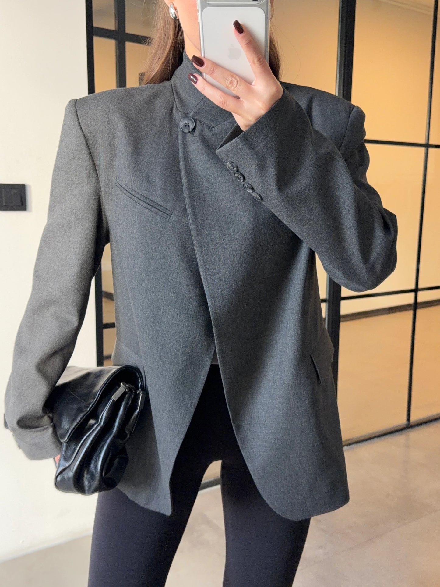 بليزر رمادي - KP7158