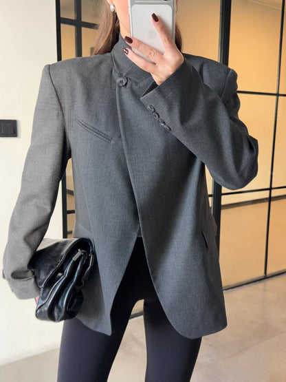 بليزر رمادي - KP7158