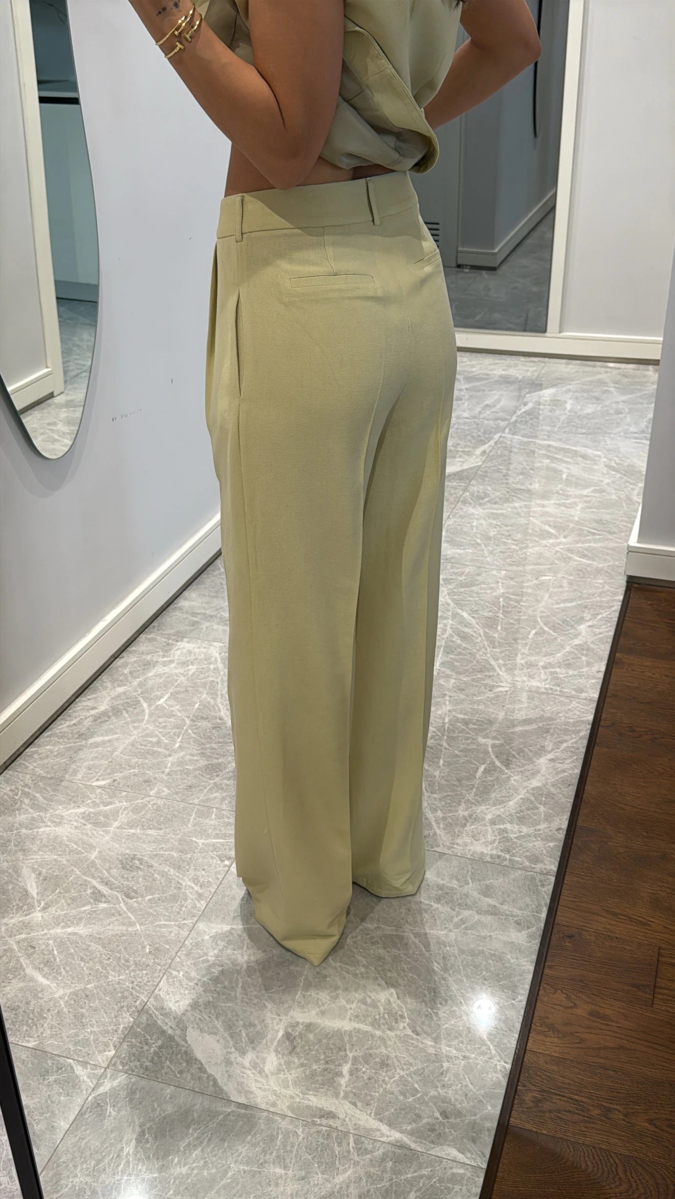 طقم رسمي ڤيست مع بنطلون ليموني - KP1354