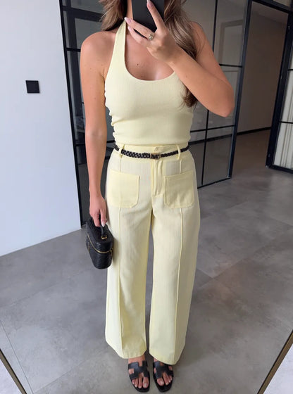 بنطلون اصفر - KP5042