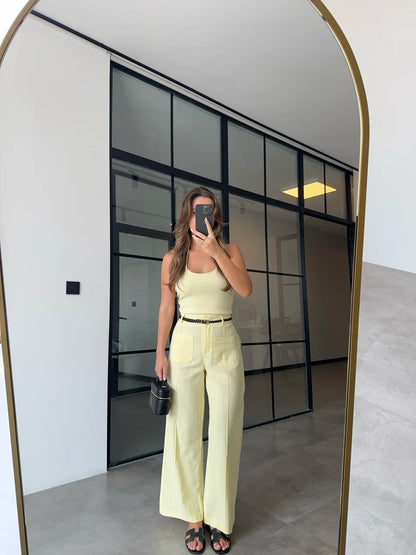 بنطلون اصفر - KP5042