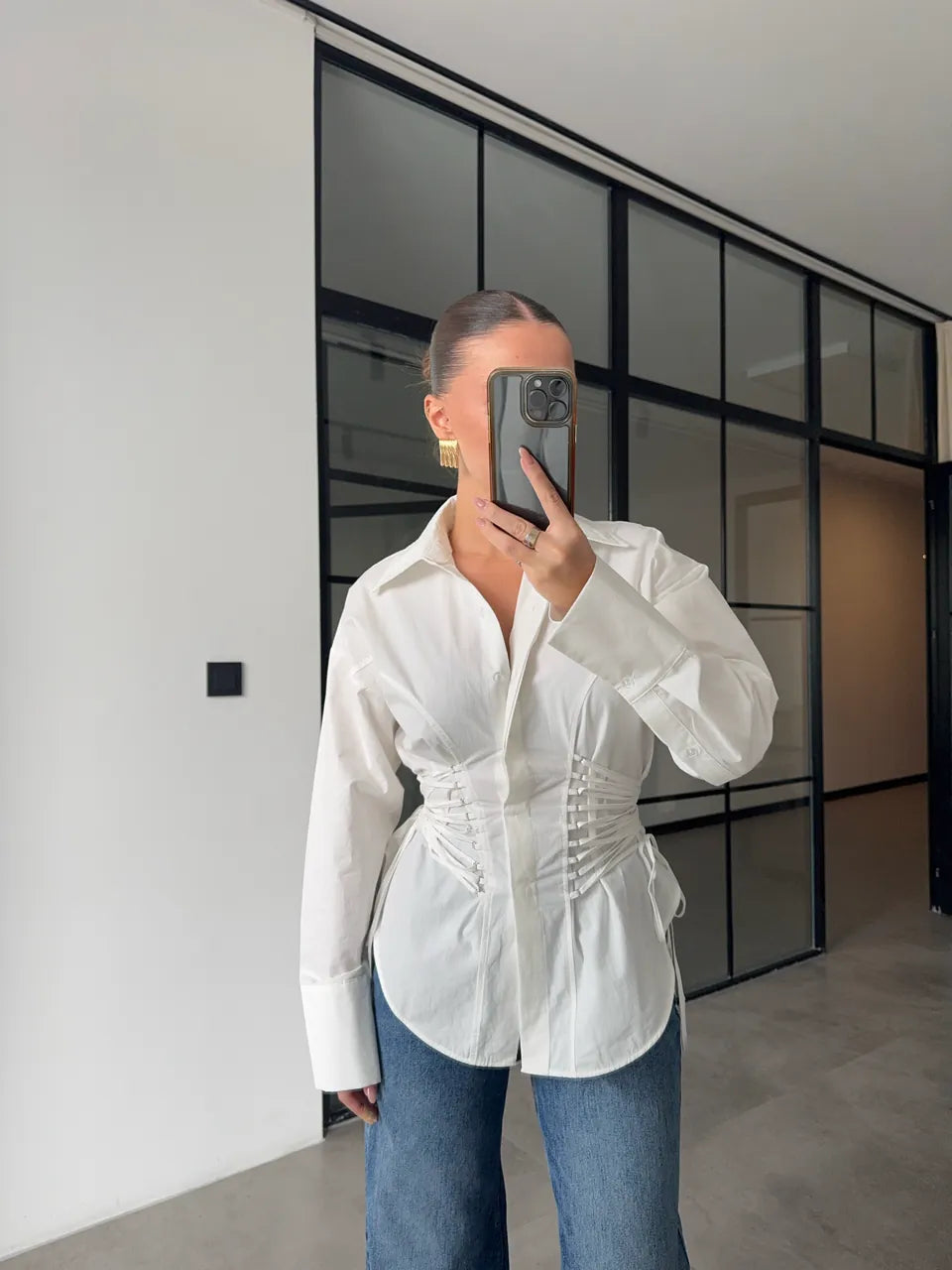 قميص ابيض - KP4278