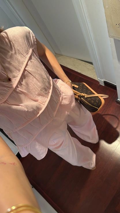 طقم صيفي زهري - KP1261