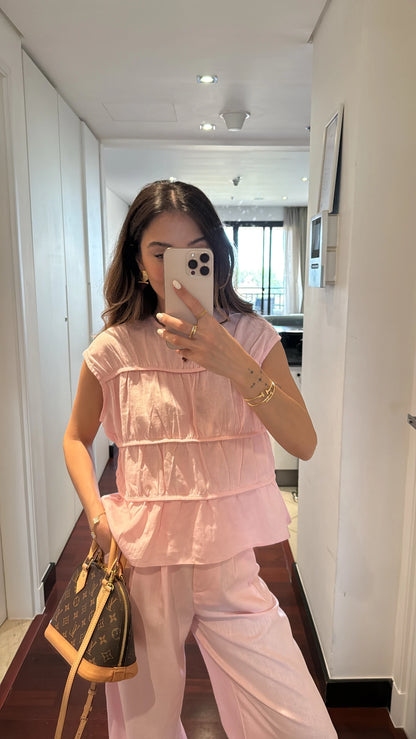 طقم صيفي زهري - KP1261