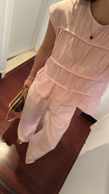 طقم صيفي زهري - KP1261