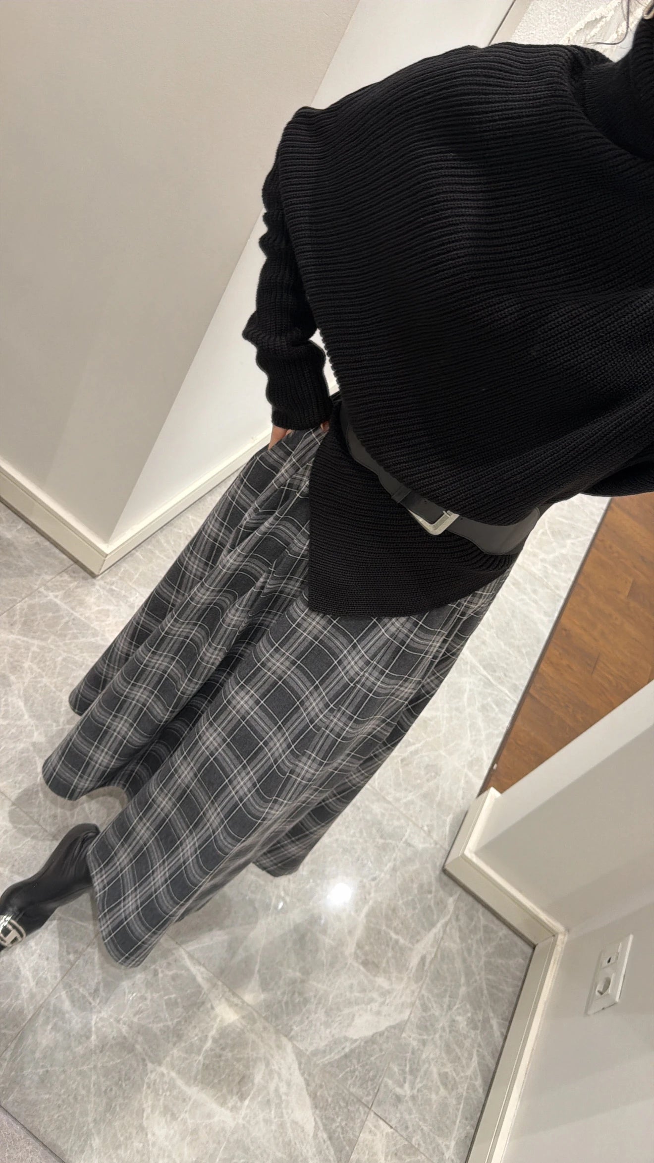 تنورة كاروهات - KP6020