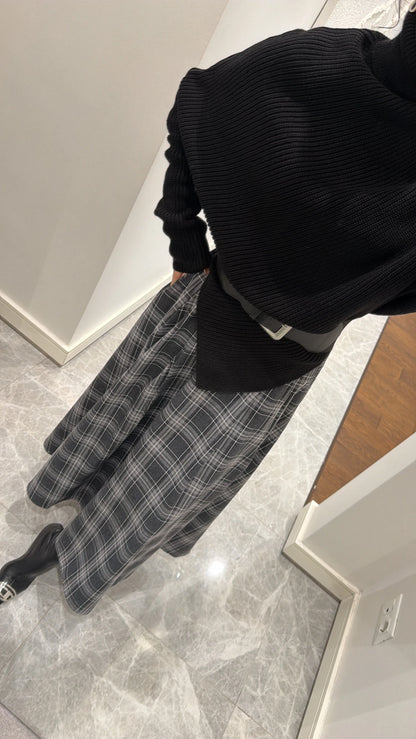 تنورة كاروهات - KP6020