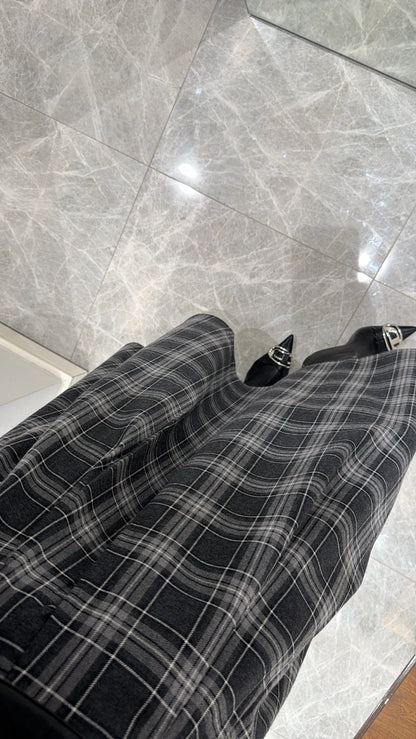 تنورة كاروهات - KP6020