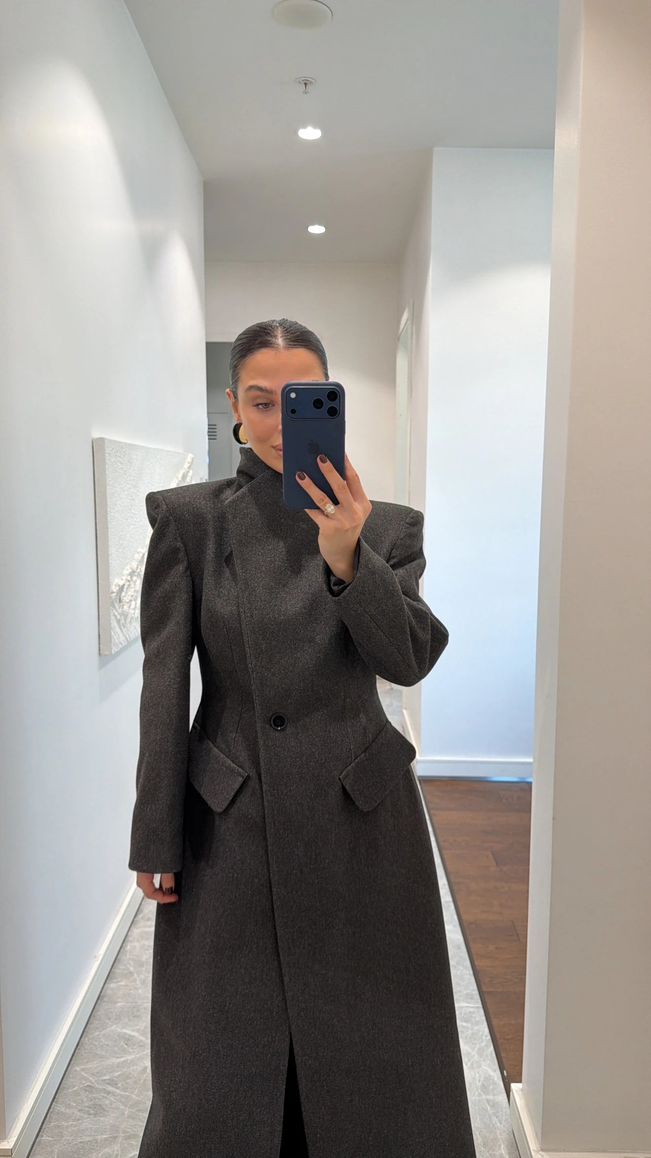 جكيت رمادي - KP7164