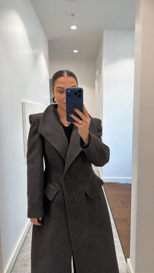 جكيت رمادي - KP7164