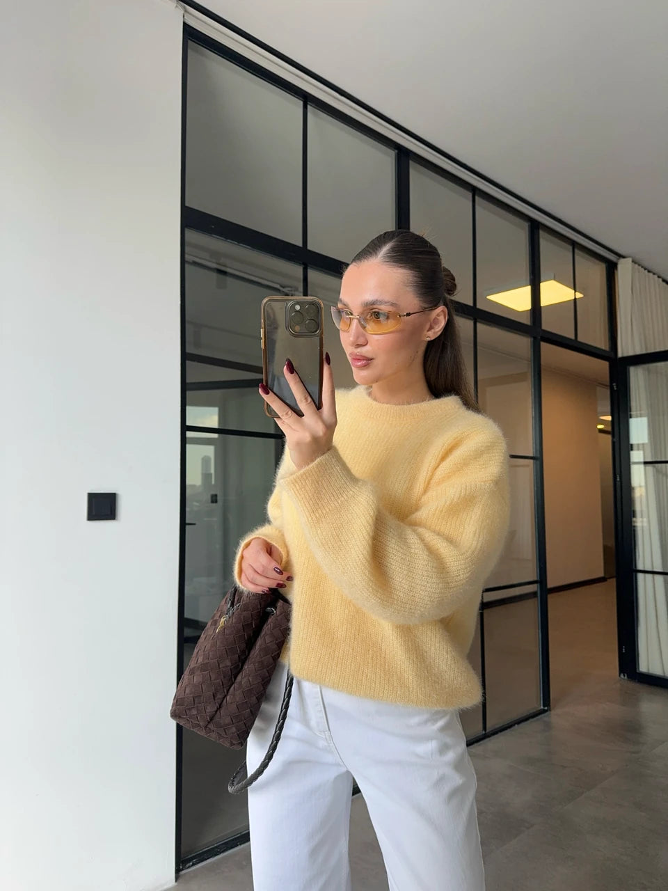 بلوزة اصفر - KP4276