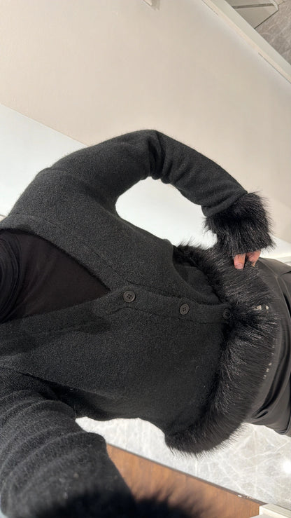 جرزة اسود فرو - KP4356