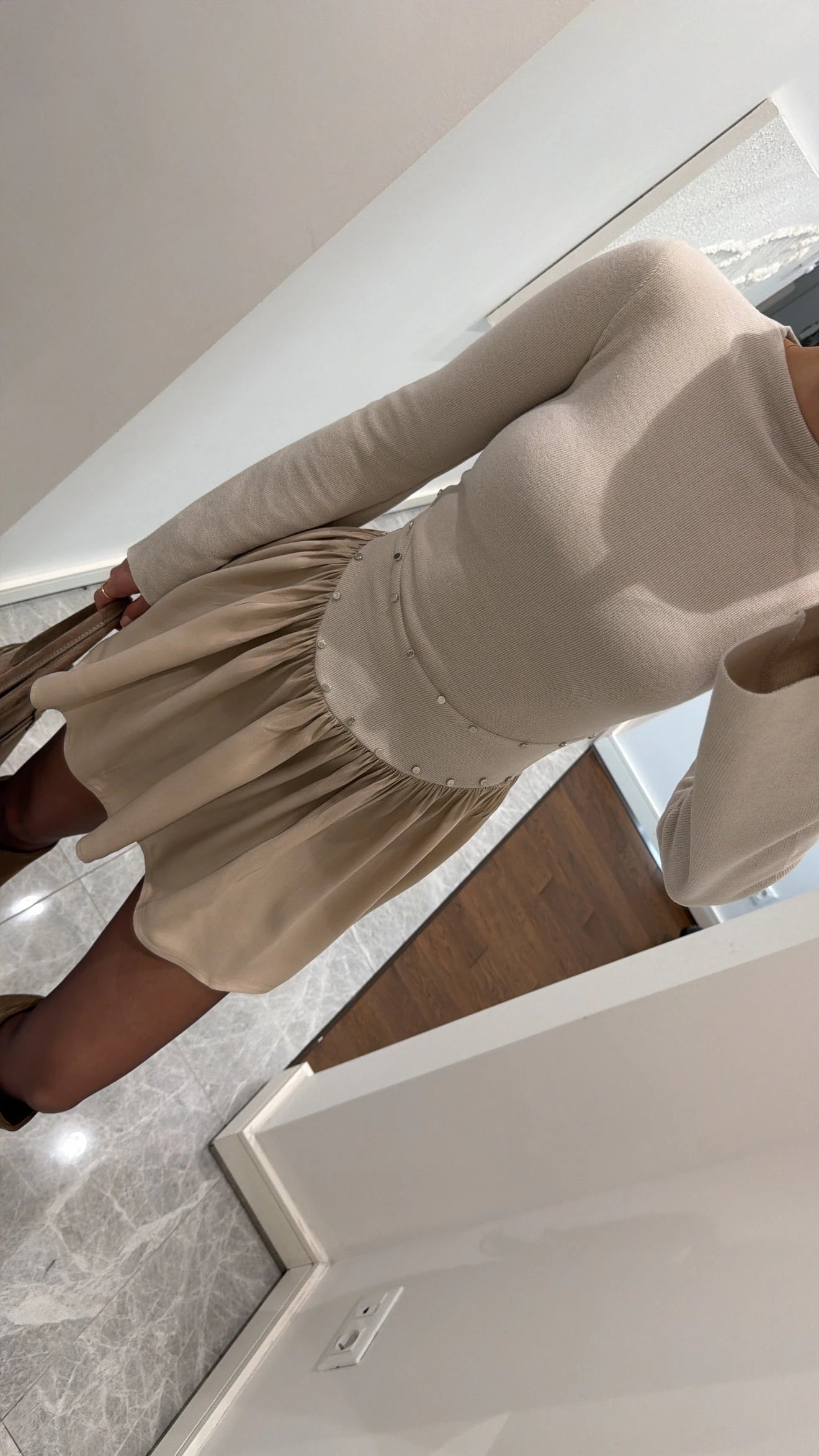 فستان بيج - KP2237