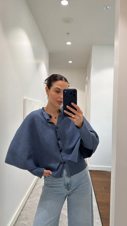 جرزة ازرق غامق بأزرار - KP4372