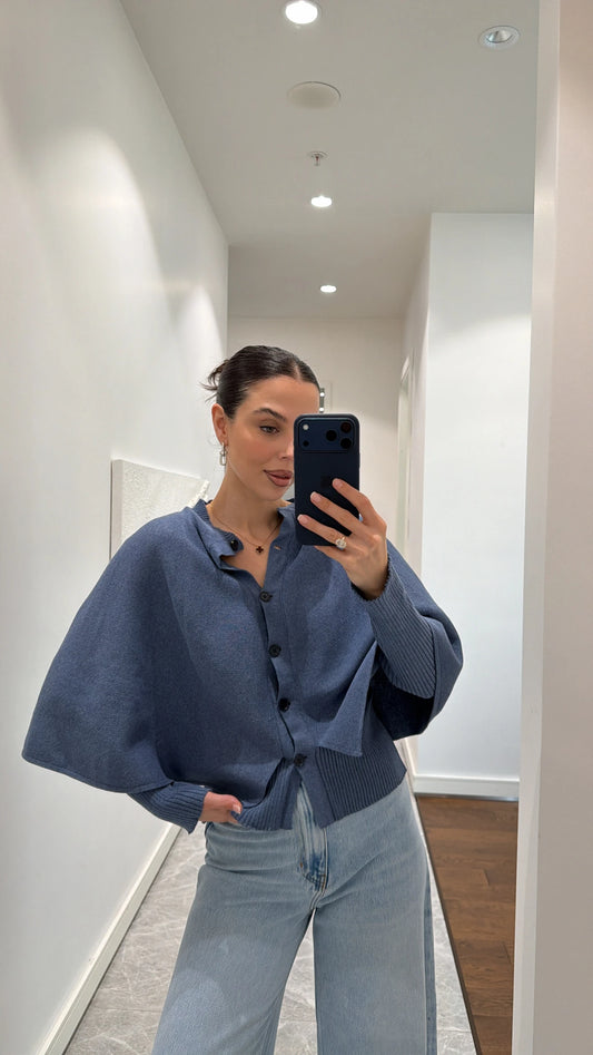 جرزة ازرق غامق بأزرار - KP4372